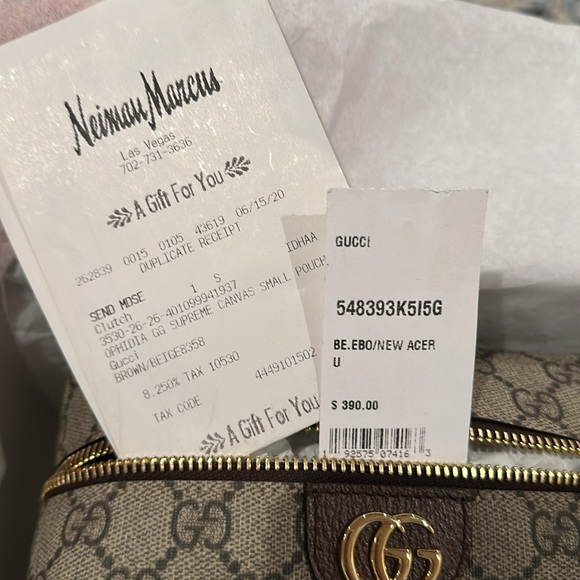 NWT Gucci cosmetic bag - Picture 9 of 9